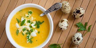 krem-supa-korenoplodni-padpadachi-yaitsa Крем супа от кореноплодни зеленчуци с пъдпъдъчи яйца